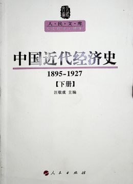 《中國近代經(jīng)濟(jì)史（1895-1927）》 下冊(cè)