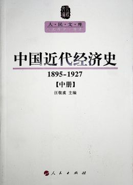 《中國近代經(jīng)濟(jì)史（1895-1927）》 中冊(cè)