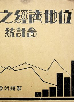 《中國之經(jīng)濟地位統(tǒng)計圖》